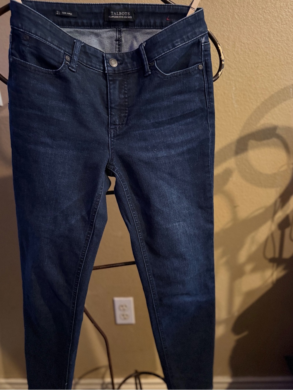 Talbots Navy Skinny Stretch Jeans